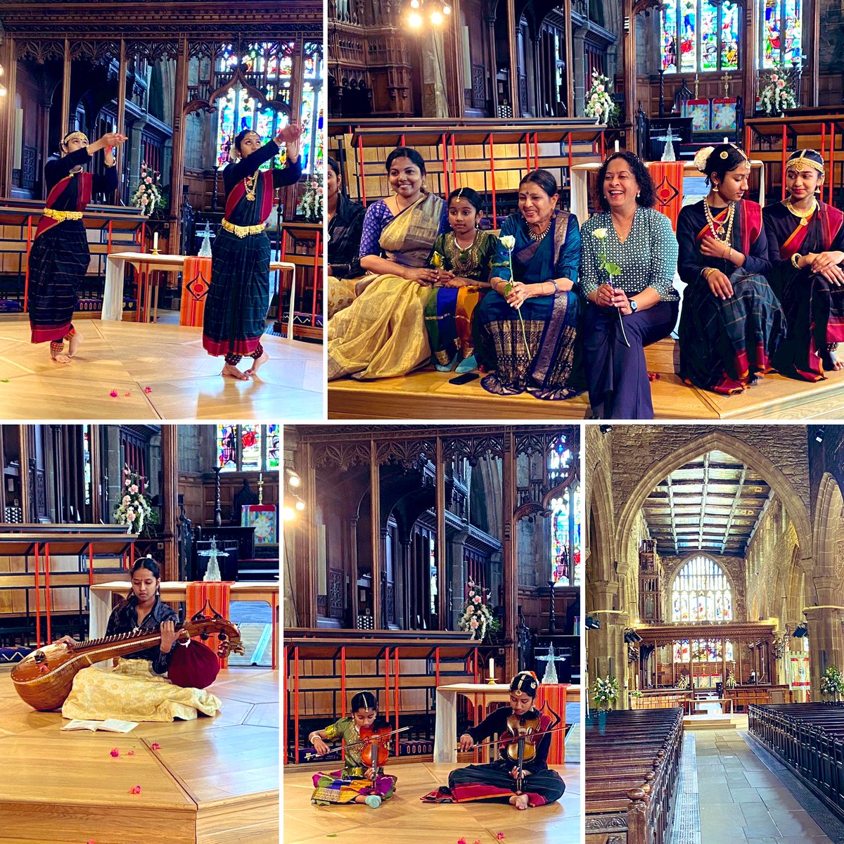 EileenKelly33's tweet photo. Amazing what you can do in your lunch break when you work in #Calderdale! I saw a special performance by the wonderful Annapurna Indian Dancers to celebrate #YorkshireDay2023 #creativedancing #storytelling #Culturedale #Halifax @HalifaxMinster @CalderdaleFound @ActiveCdale https://t.co/5PyCpeVv4Y