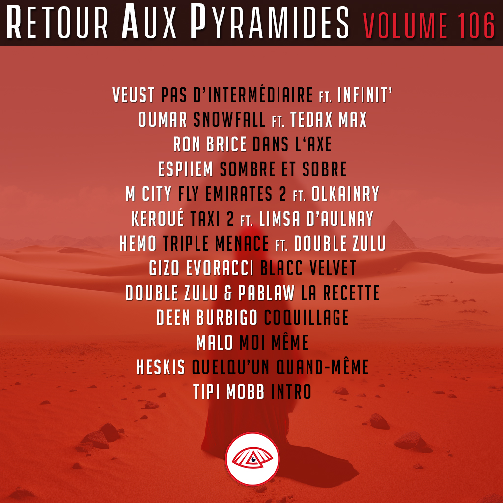 Le volume 104 de la playlist Retour Aux Pyramides est maintenant dispo.   

Comme toujours, uniquement du #rapfrançais de qualité.

linktr.ee/retourauxpyram…