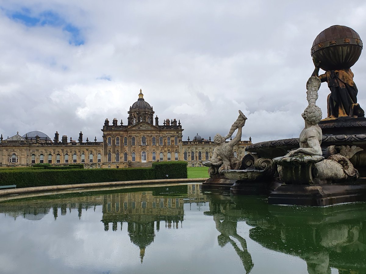 Books on location.... #BridesheadRevisited #YorkshireDay #CastleHoward #APlaceLikeNoOther