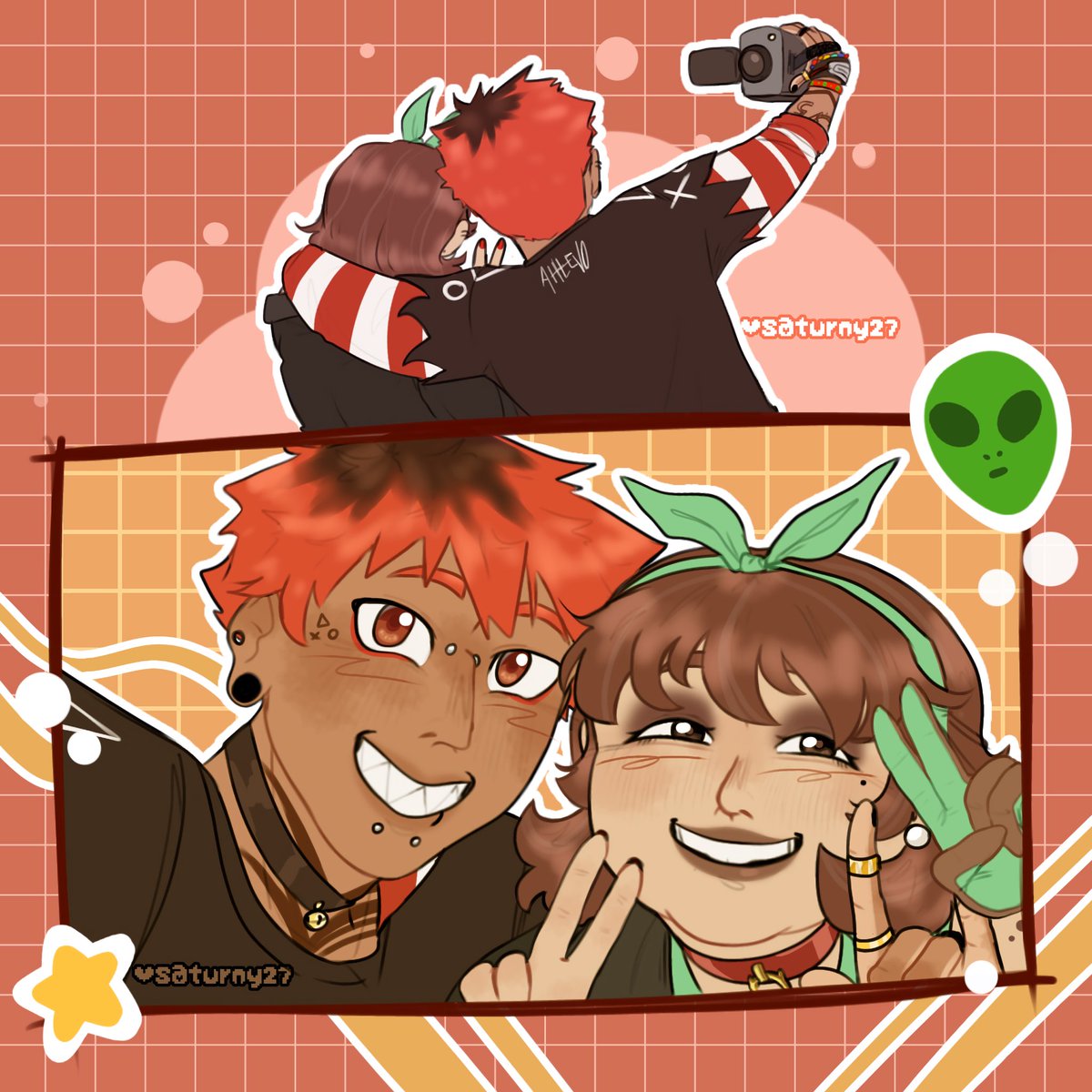 daratododia's tweet photo. Dia 10♡︎
Alienduo👽🛸
#sinaisdooutrolado #sinaisdooutroladofanart #sdol #sdolfanart #daraventuini #guizosantos #alienduo https://t.co/wvLpWDggTy