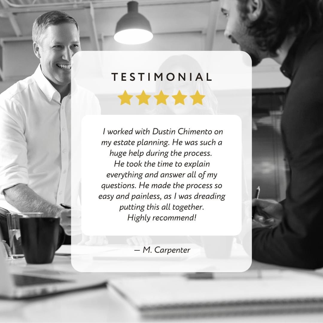 FearsLaw's tweet photo. We love our clients! Thanks for the kind words. #estateplanning #lawfirm https://t.co/Ri6VYksgXv
