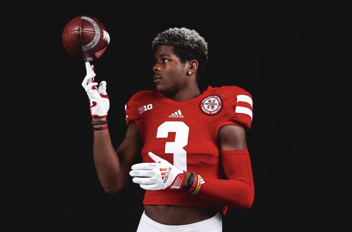 247Huskers's tweet photo. Elite 2025 4⭐️ WR Andrew Marsh took an unofficial visit to the #Huskers this past weekend! https://t.co/UwPfIA17BC