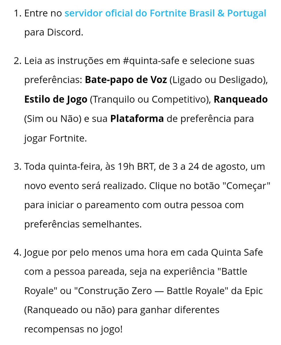 Fortnite: Epic Games apresenta novo modo ranqueado