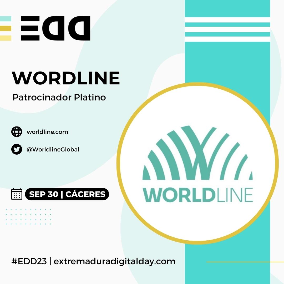 ¡Emocionados de anunciar que Worldline es nuestro patrocinador platino para #EDD23! 🌟 Su apoyo nos permitirá llevar a cabo un evento inolvidable y lleno de conocimiento. ¡Gracias, <a href="/WorldlineGlobal/">Worldline</a>, por hacer posible esta experiencia única! 👏 #Cáceres