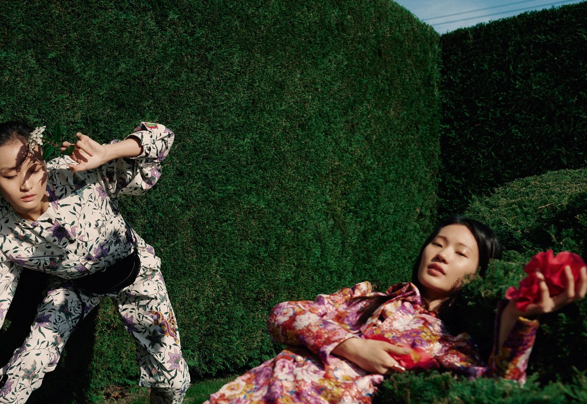 “A Touch of Spring” Rebirth Issue 11 Photography by Anne Piqué Styling by Noemie Beltran Models: Nam Yoon and Liu Xu