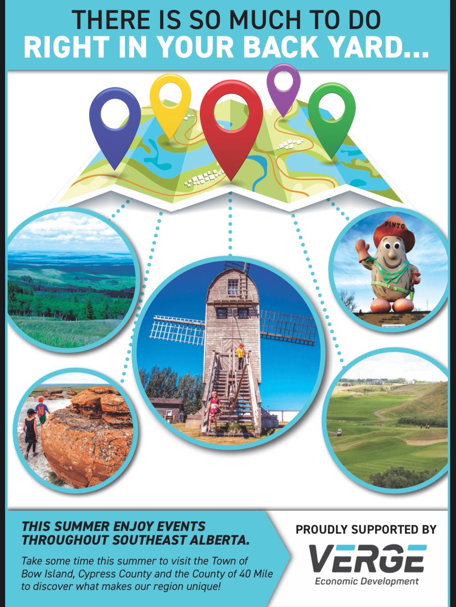 VergeEconomic's tweet photo. This summer enjoy events throughout #SEAlberta https://t.co/eTtZawT3vZ