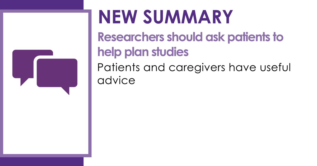 CIBMTR's tweet photo. Researchers should ask groups and patients about what to study. Some researchers overlook things that patients are interested in, such as longterm quality of life and side effects. Read more about this @BMTCTN study: https://t.co/lhpdHW8B4b https://t.co/0BCdSnT5vS