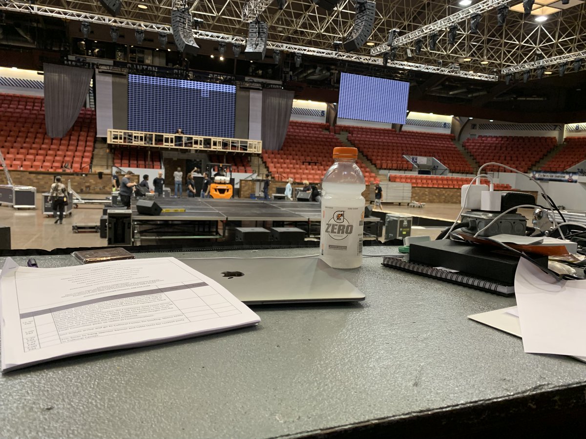 EventWorks4D's tweet photo. The Pro Football Hall of Fame stage is continuously evolving. A lot of progress made today in Canton. #ProFootballHOF #EW4D #NFL #enshrinement2023 https://t.co/x7SMC5471X