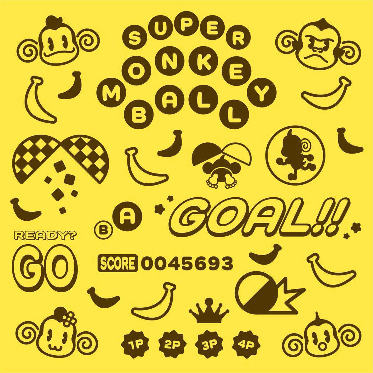 yooohon's tweet photo. a tribute to MONKEY BALL! https://t.co/XGWDHSeDTM