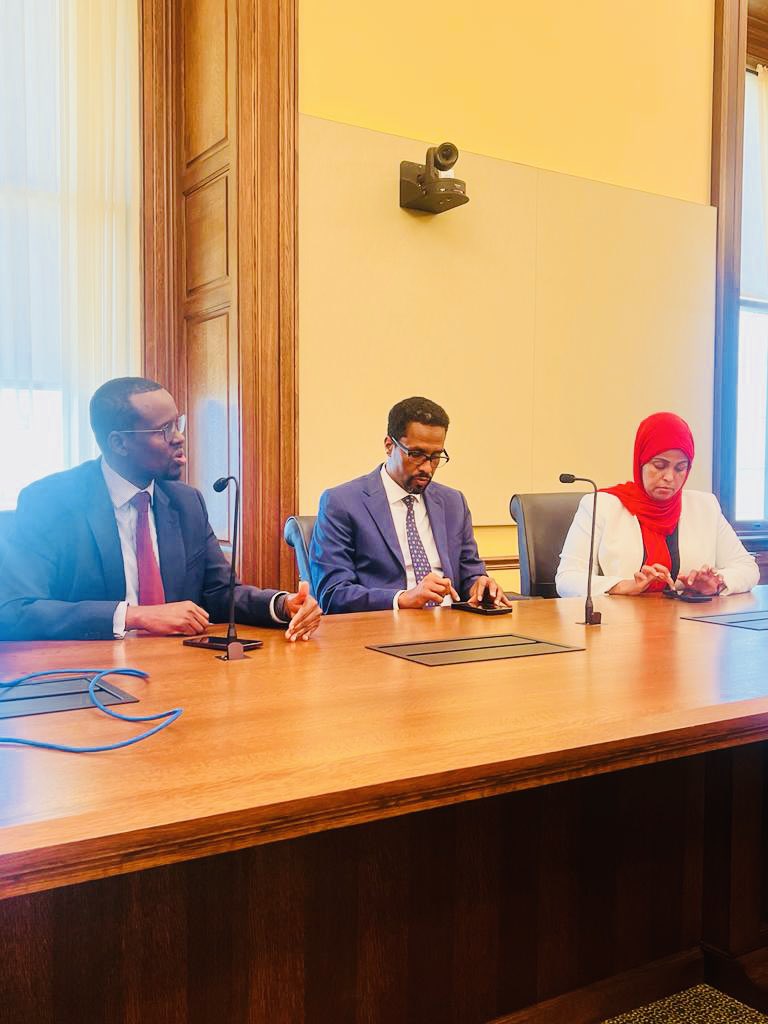 We had a very productive meeting with a Minnesota state senator and members of the Minnesota House of Representatives. Issues discussed include support on trade, twining cities, education, urban development, and institutional building.