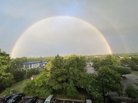 Our afternoon storms have given us relief from the heat, plus some pretty scenes 🌈

📸: Suzanne Lane, Sumter