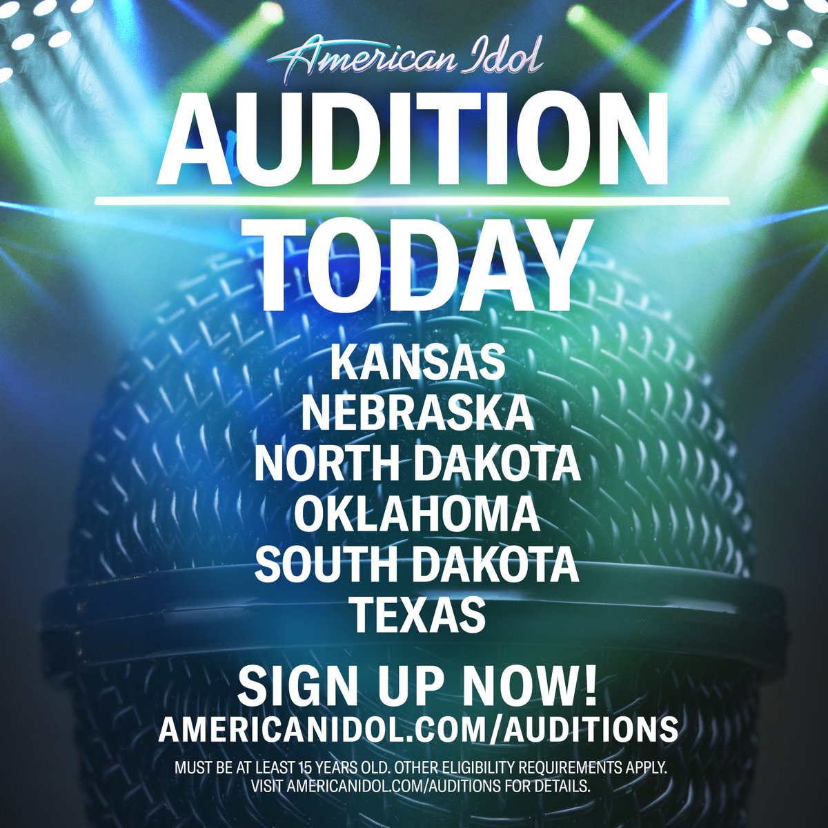 AmericanIdol's tweet image. Let's hear that range! 🏡🎶 Audition for our producers right from home today, or sign up for any future date at bit.ly/IDOLIAA!