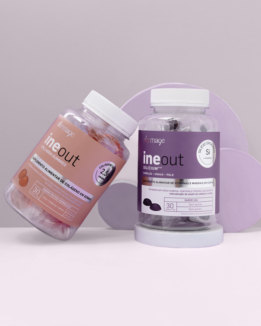 DermageBrasil's tweet photo. Você já conhece a linha Ineout? Cuidados de dentro para fora com gomas de alta eficácia.

💜Ineout Silicium++: manutenção da saúde dos cabelos e unhas.

💗Ineout Collagen Gummies: elasticidade, firmeza e redução no volume de rugas.

Teste em uma de nossas lojas! https://t.co/byT2Qz2RZb
