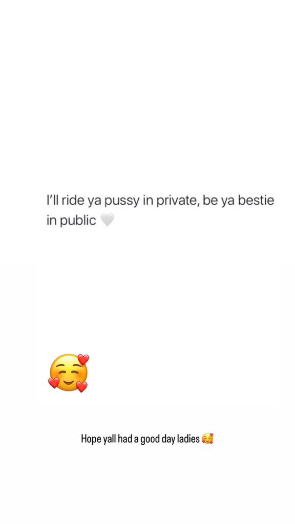 Yesss ma’am I will 🩷