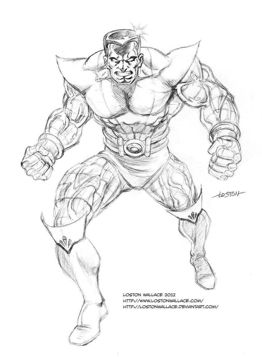 Loston_Wallace's tweet photo. #Colossus #TheXMen #MarvelComics #DaveCockrum #JohnByrne #PaulMSmith
Colossus pencilled figure https://t.co/g3UEBeUh1o