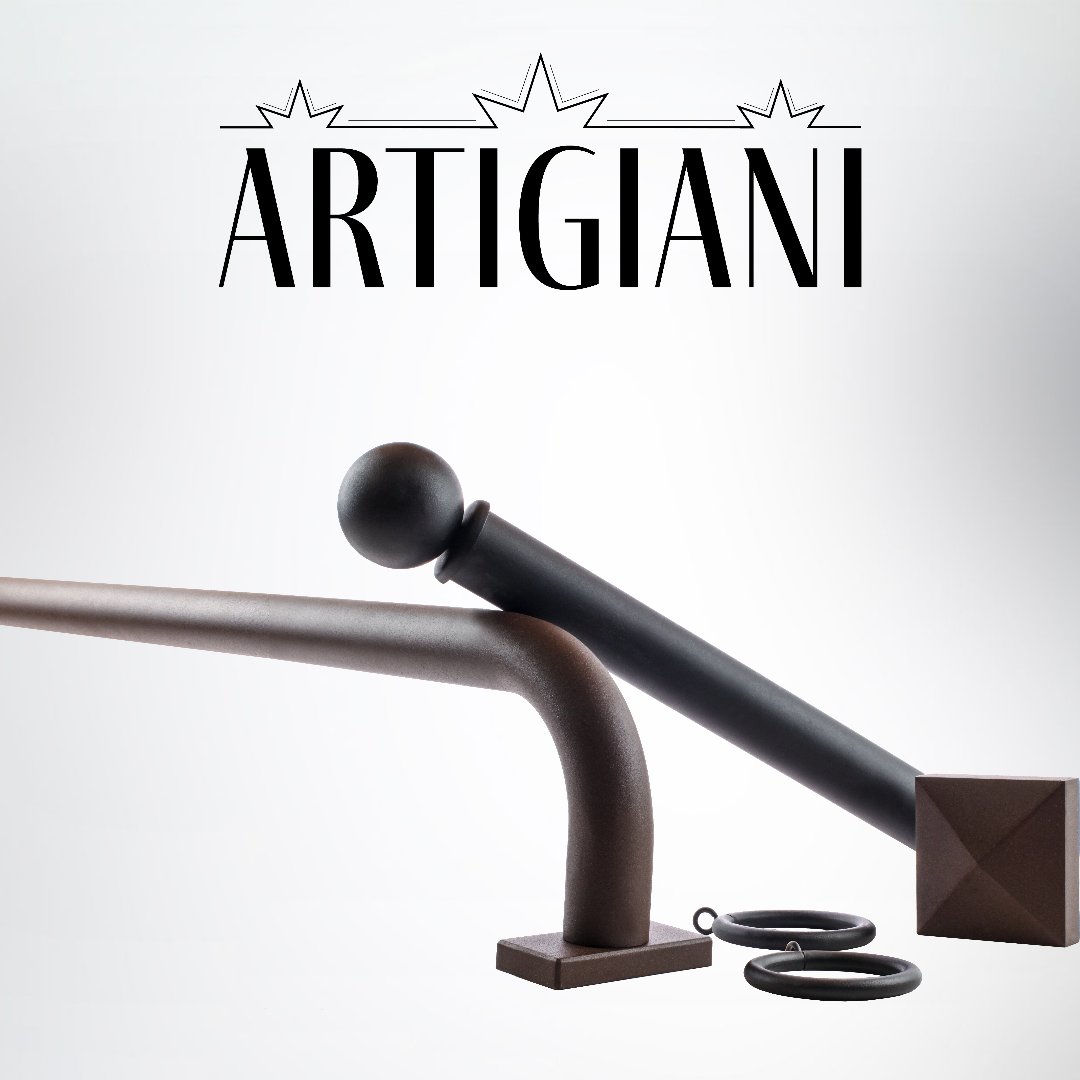 helserbrothers's tweet photo. Elevate Your Space with Artigiani Luxury Iron Hardware! 😍
Our exquisite iron rods, rings, and finials bring timeless style to any space.
Shop here: https://t.co/zJC7W0mxiv
.
.
.
.
#helserbrothers #draperyhardware #customdraperyhardware #interiordesign #windowtreatments #customdraperyworkroom