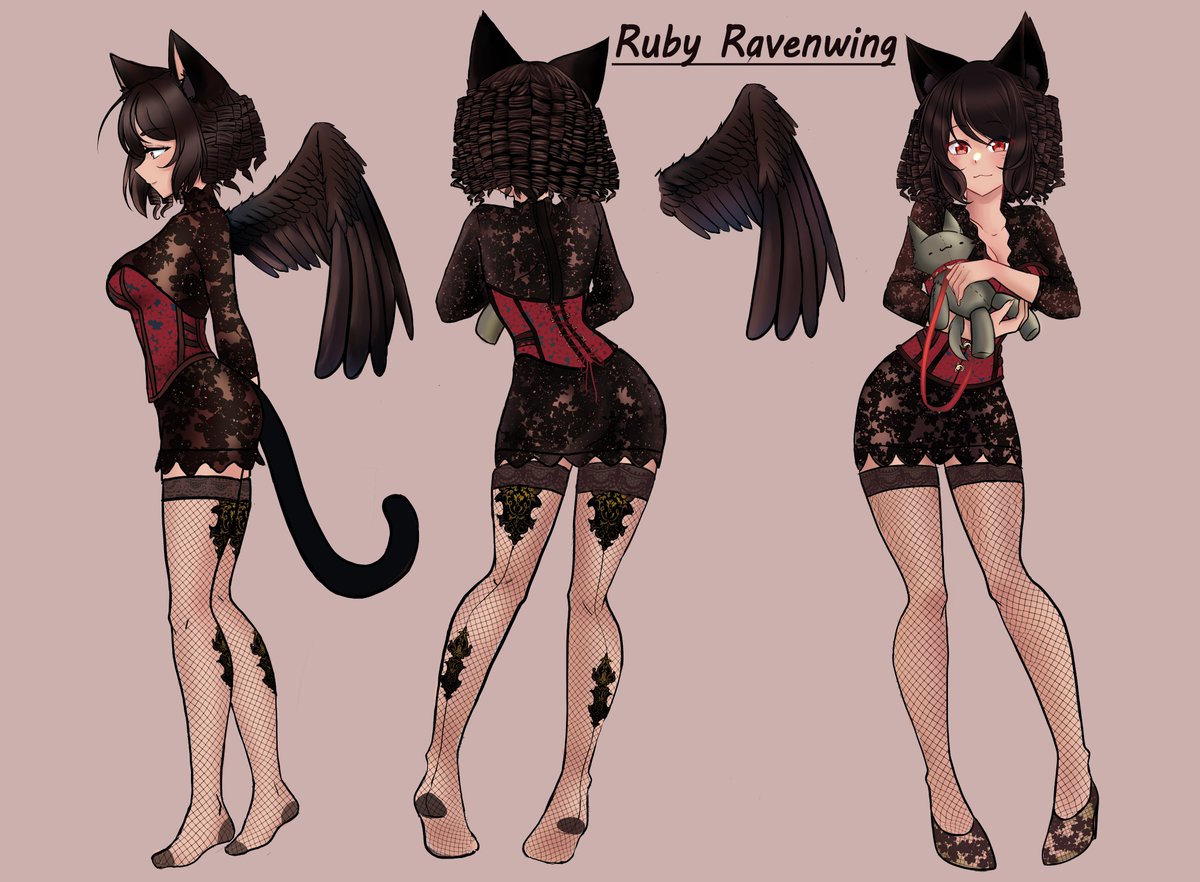 RubyRavenwing's tweet photo. 🐈‍⬛ 🐦‍⬛
Twitch: https://t.co/DubvfS9M93
YouTube: https://t.co/QlXBj6WSUK
TikTok: https://t.co/CJc4ALQDuP

FanArt: #RubyRFanart 
NSFW FanArt:  #RubyRFanartNSFW     

(Art credit @ElexiaVtuber_) https://t.co/F3ngHmYXRt
