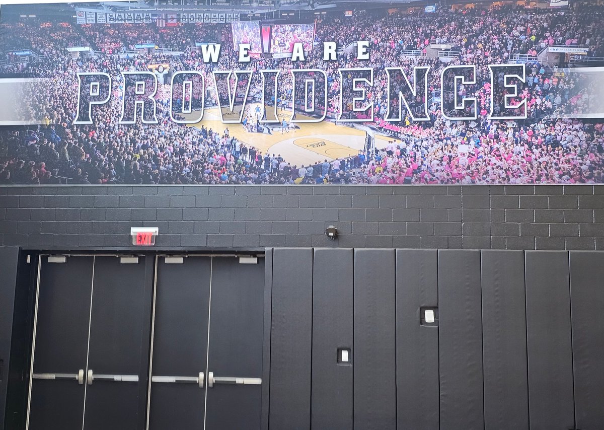 Greetings from New England. Here for Providence practice. Year One of the Kim English era.