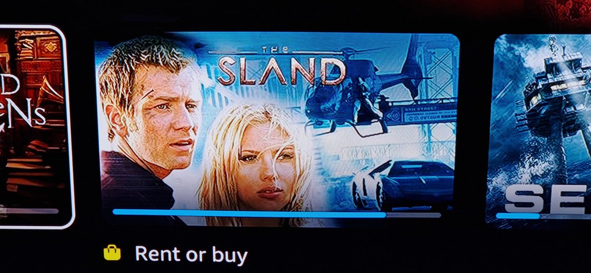 andybydna's tweet photo. Not sure I remember a movie called "The Sland" @PrimeVideo lol https://t.co/QIYwXjvrtz