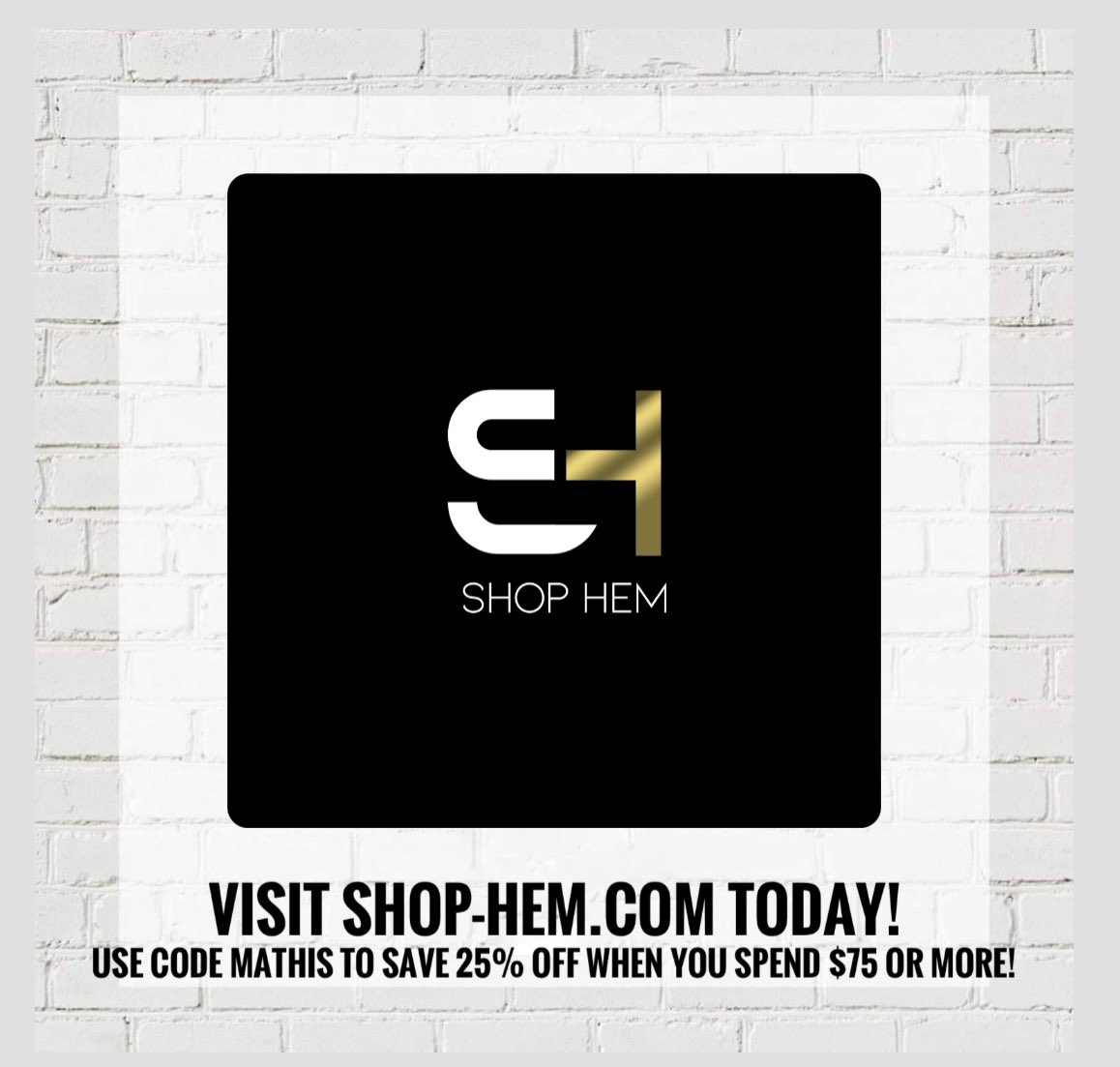 shop_hem's tweet photo. We’ve missed you! Use code MATHIS today for 25% off your purchase of $75 or more! https://t.co/AtHHkKc4Z8