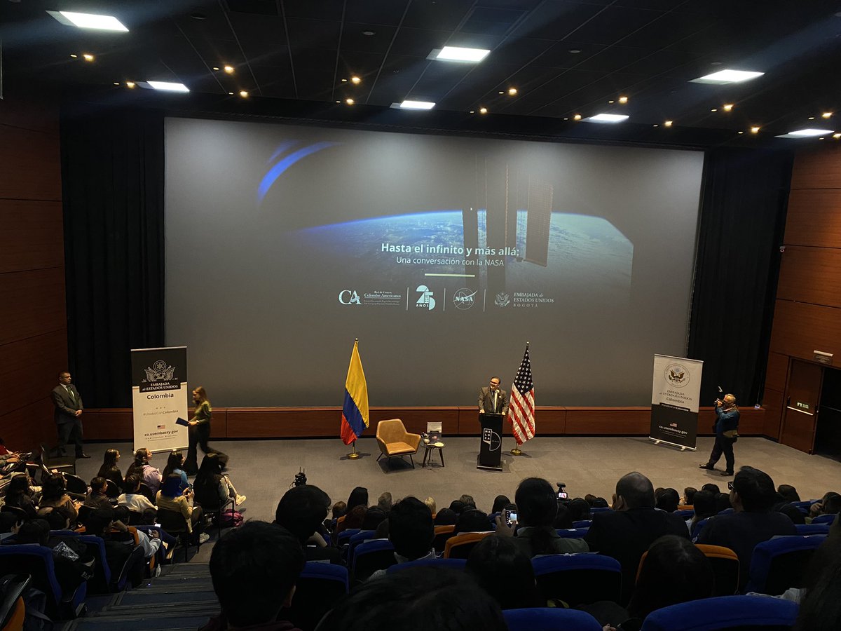MalokaBogota's tweet photo. 🔴 #LiveMlk l Únete ahora con el administrador de la NASA, Bill Nelson durante su visita en Colombia.
Conéctate y compártenos tus preguntas en vivo 👉 https://t.co/k08rP2pqYz https://t.co/6WrFtZBEy4