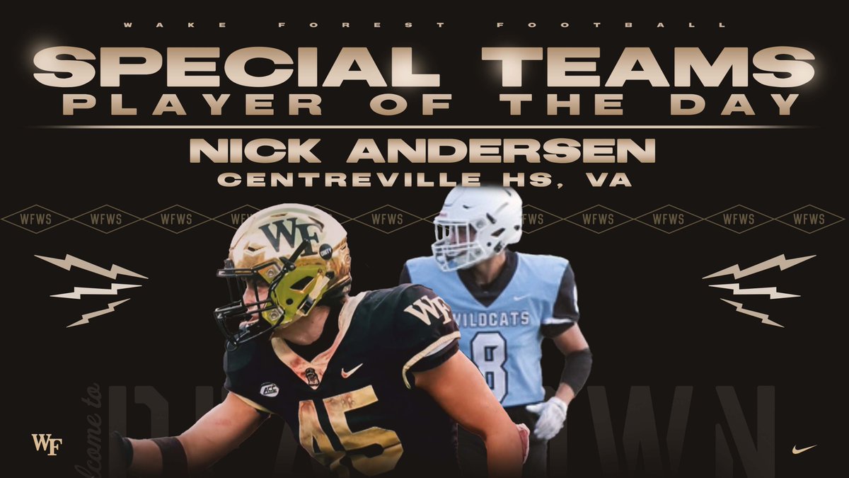 Wake Forest Football tweet media