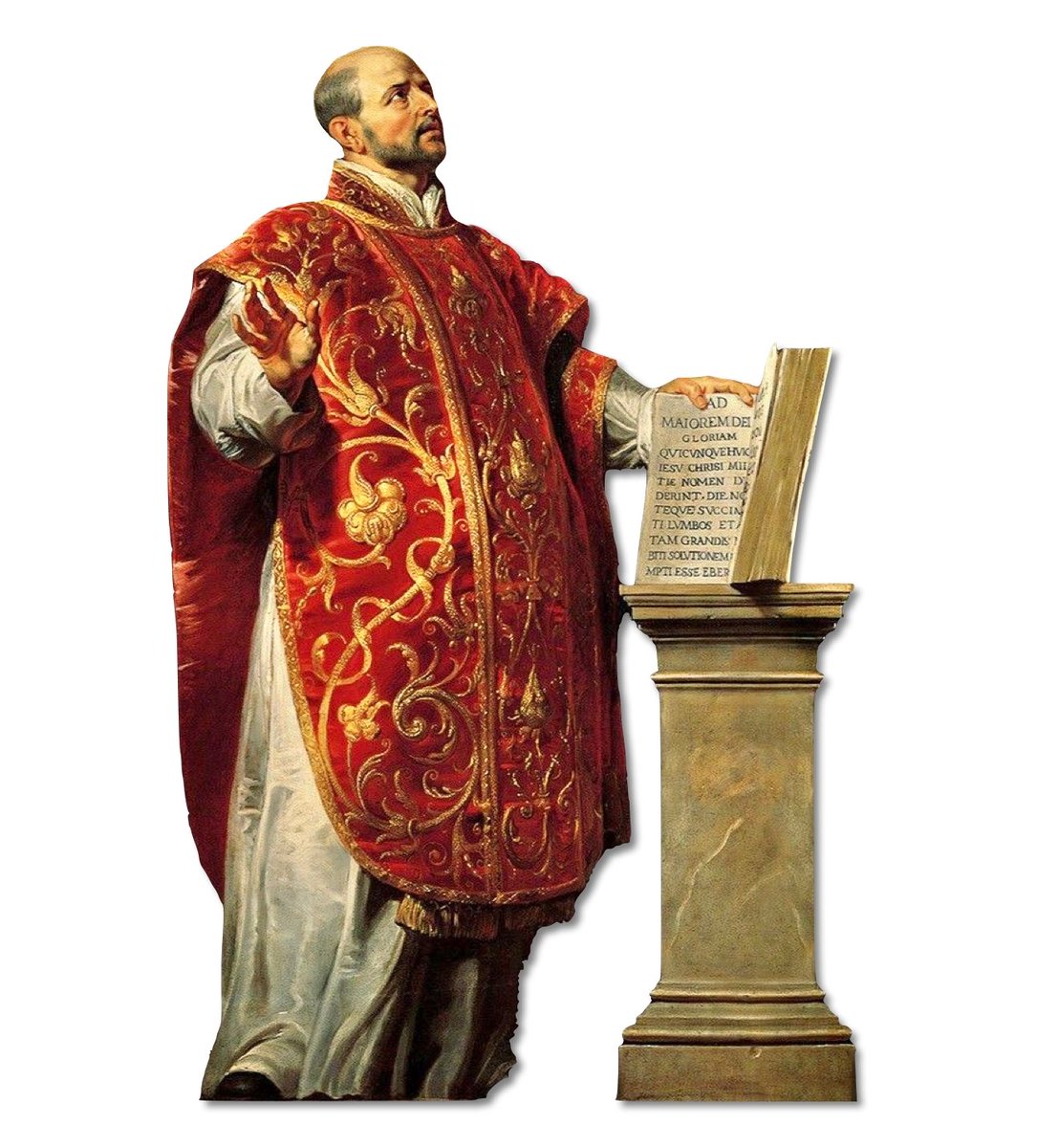 Oración "Alma de Cristo"
(San Ignacio de Loyola)

Alma de Cristo, santifícame. Cuerpo de Cristo, sálvame. Sangre de Cristo, embriágame. Agua del costado de Cristo, lávame. Pasión de Cristo, confórtame. ¡Oh, buen Jesús!, óyeme. Dentro de tus llagas, escóndeme. No permitas