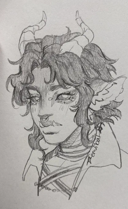lil sketch i did on my break 🥴