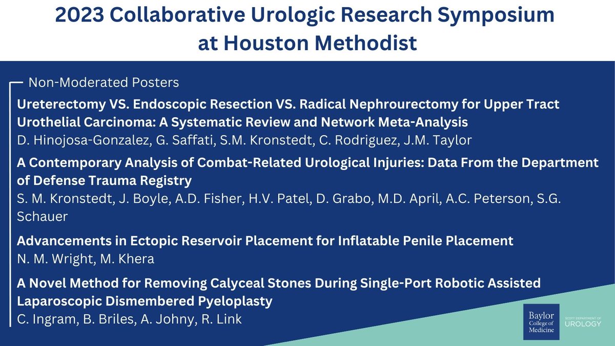 BCM Department of Urology tweet media