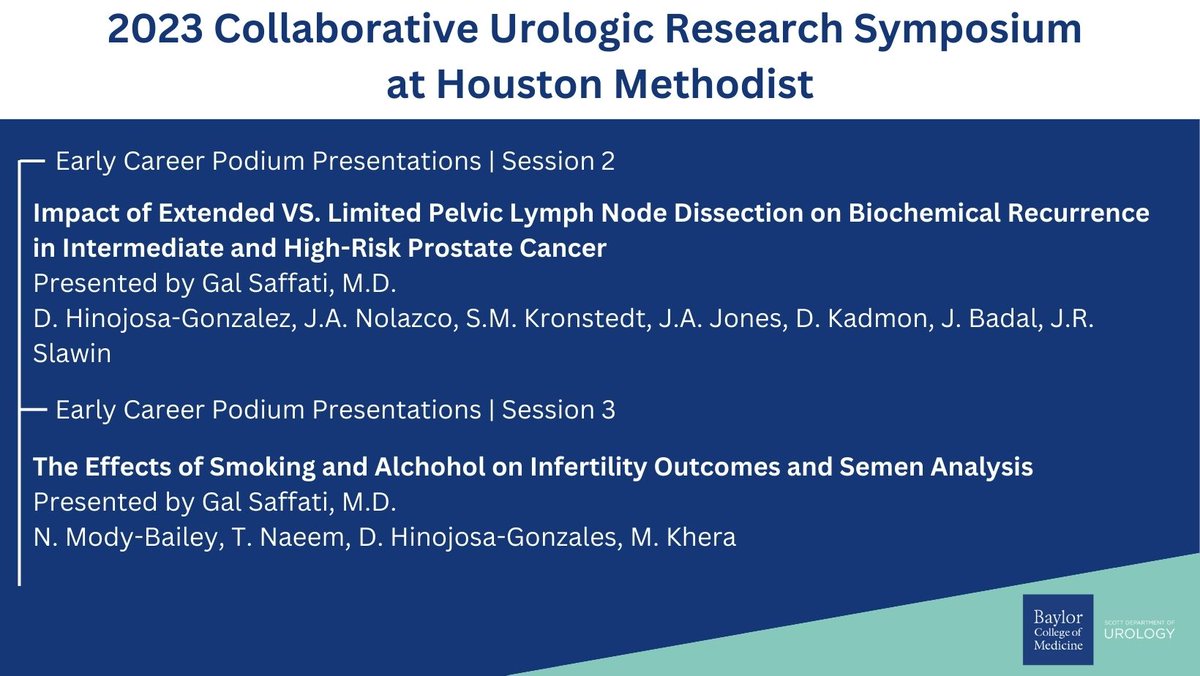 BCM Department of Urology tweet media