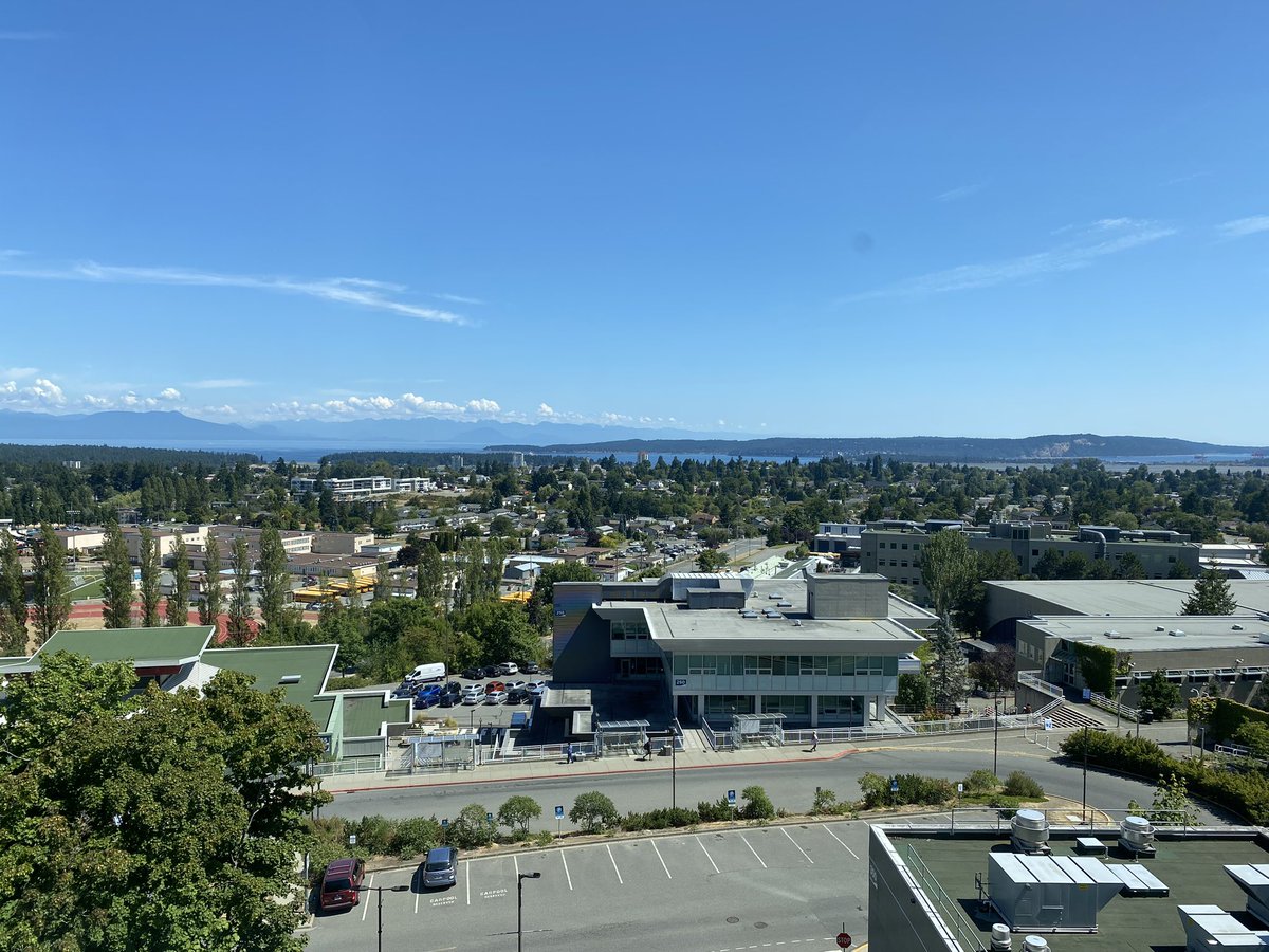 Back to school for me today! ☕ Soaking up the sun with iced coffee in hand while enjoying the ocean view on this beautiful campus. ☀️ I’m excited to co-facilitate the Team-Based Learning Institute with CIEL <a href="/viuniversity/">VIU</a>, Aug 15-17. Still time to register (PIDP credit option)📚