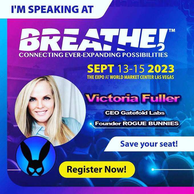 🔥We&rsquo;re Excited To Announce Victoria Fuller Will Be Speaking About @theRoguebunnies At The Vegas @BREATHEconv<a href="/tag/bitcoin"class="tags"><span>#bitcoin</span></a><a href="/tag/lfg"class="tags"><span>#lfg</span></a><a href="/tag/nftcommunity"class="tags"><span>#nftcommunity</span></a><a href="/tag/roguebunnies"class="tags"><span>#roguebunnies</span></a><a href="/tag/or"class="tags"><span>#or</span></a>