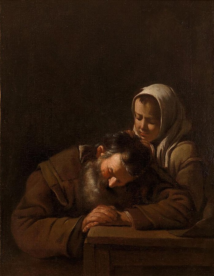 HrothN's tweet photo. Ik zou eigenlijk naar bed moeten gaan. Maar ja, als ik wakker word, moet ik werken 😉

Laat opblijven, dus...

#bijdehand

🎨 Michiel Sweerts https://t.co/oZpW65Iru6