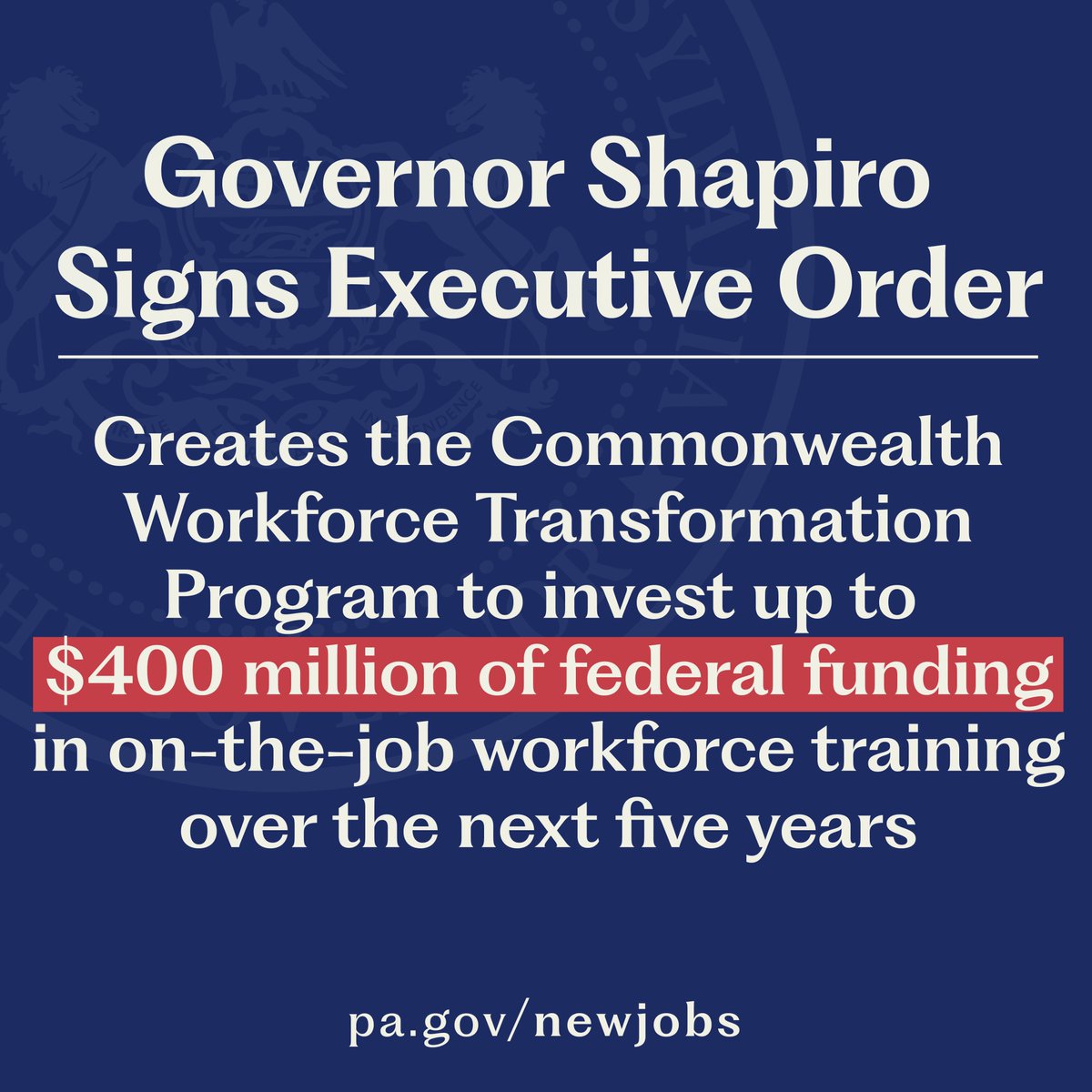 Governor Josh Shapiro tweet media