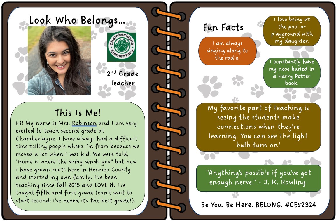 Look who BELONGS at Chamberlayne! These new faces are going to help us continue to impact our students and families. Post 1 of 2