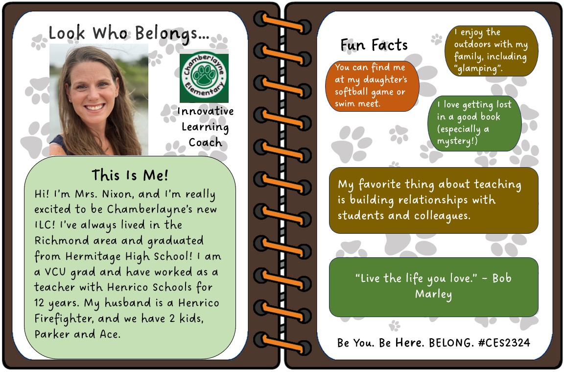 Look who BELONGS at Chamberlayne! These new faces are going to help us continue to impact our students and families. Post 2 of 2