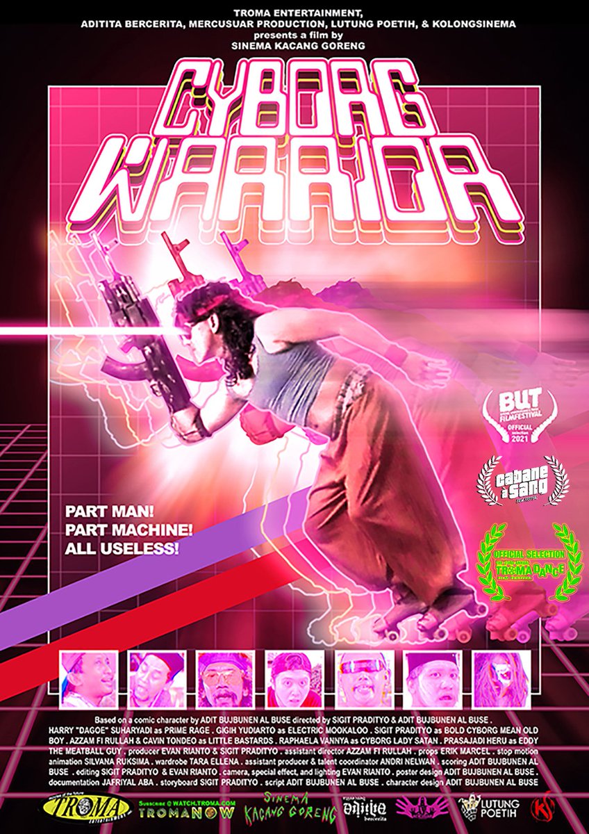 Mercusuarpro's tweet photo. Neon City Files &amp; @PendekarCyborg official selection #tromadance @Tromadance film festival 2023 @thebeautybarnyc 231 E 14th street New York September  1,2,3 2023

TIckets https://t.co/CTfZ0mCgf2 https://t.co/RuNUyvDdiZ