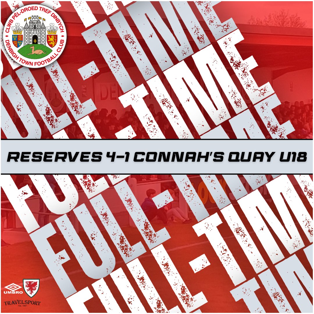 DenbighTownFC's tweet photo. Another victory tonight for the Reserves after a brilliant second-half performance

Well done, lads!

⚽️ ⚽️ @HansenOlly 
⚽️ Rhys Lloyd
⚽️ Owen Herbert

#DTFC https://t.co/2HJ8y78O41