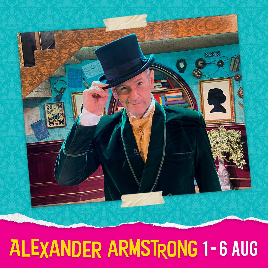Harrumble! 

Alexander Armstrong joins the #BleakExpectations company as our narrator live and in person 1 - 6 August! 🎩

🦢 bleakexpectations.com  🦢

@xanderarmstrong #BleakExpectations #AlexanderArmstrong #LondonTheatre #Comedy #WestEnd