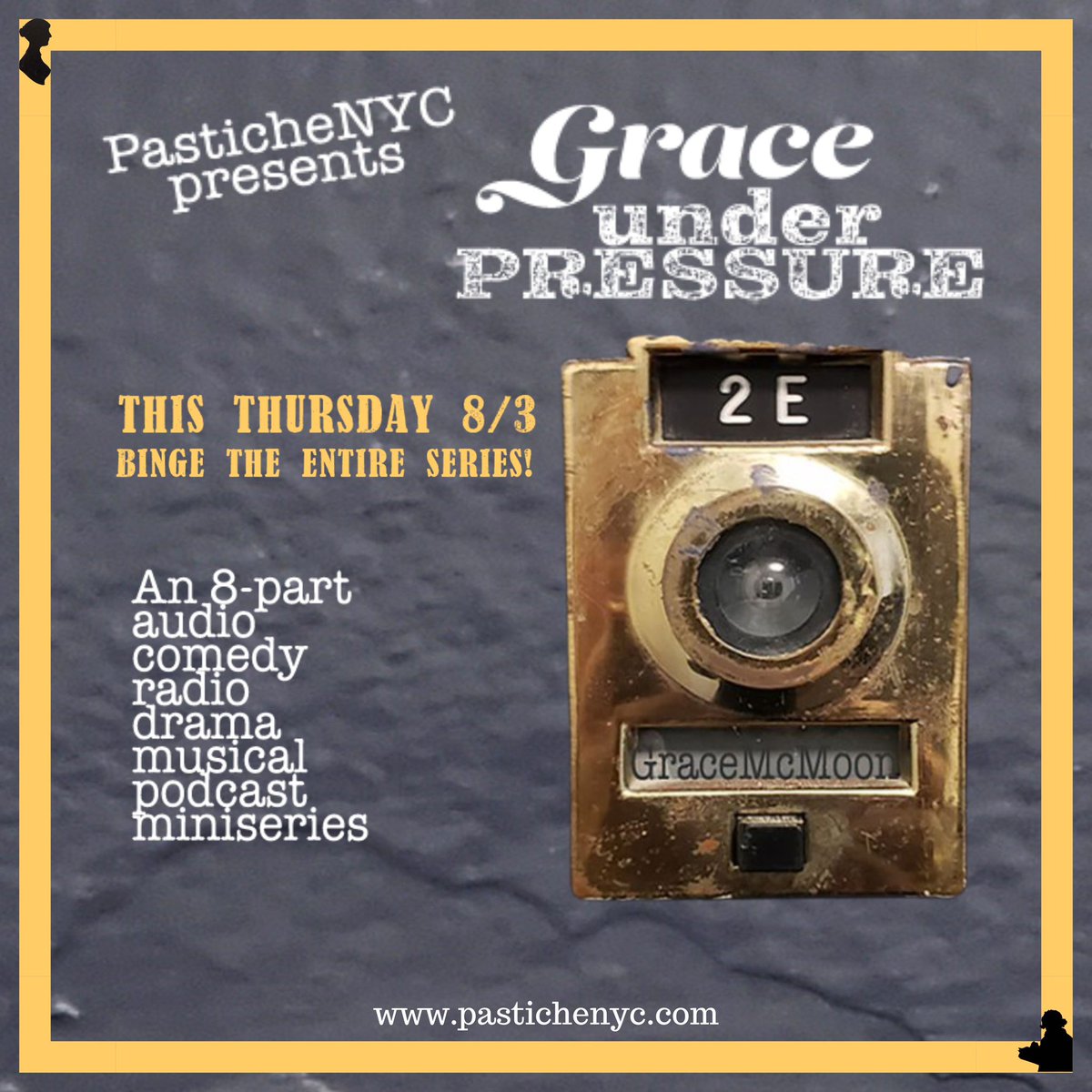 👀 😍 This Thursday (8/3) BINGE THE ENTIRE SERIES of #GraceUnderPressurePodcast 🎉 

Listen to all 8 parts in one special #binge episode to conclude the miniseries!

📌 Listen along on #ApplePodcasts , #SpotifyPodcasts or even #youtube!