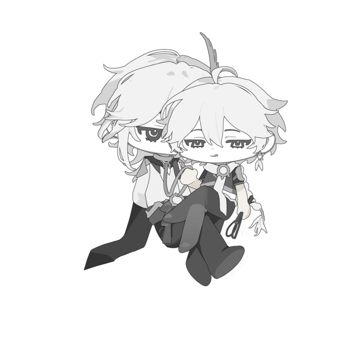 maogu_'s tweet image. #原神 #GenshinImpact 
 #allaether #aether

没时间画，直接发出来了