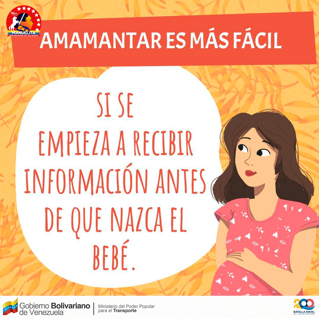 mujeresmppt's tweet photo. En la Semana Mundial de la Lactancia Materna, que se celebra todos la primera semana del mes de agosto, nos unimos a la campaña mundial para crear conciencia y estimular la acción. Invertir en la lactancia materna puede salvar vidas infantiles. https://t.co/HXFMvByPKW