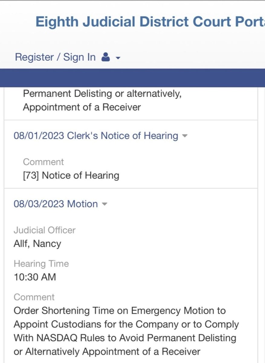 RetailRudy's tweet photo. $bbig family. Fantastic news.
We have a hearing set for Thursday. Just before our NASDAQ deadline Friday!! https://t.co/c5LtsxLeT8