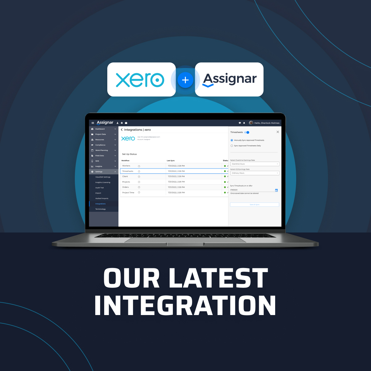 Assignar's tweet image. Double-entry dilemmas, risky errors, and paper timesheets are ancient history! ⏳
With our brand new #integration with the accounting software—@Xero, you'll be able to pay your amazing team accurately AND lightning-fast: bit.ly/3rryd1Q