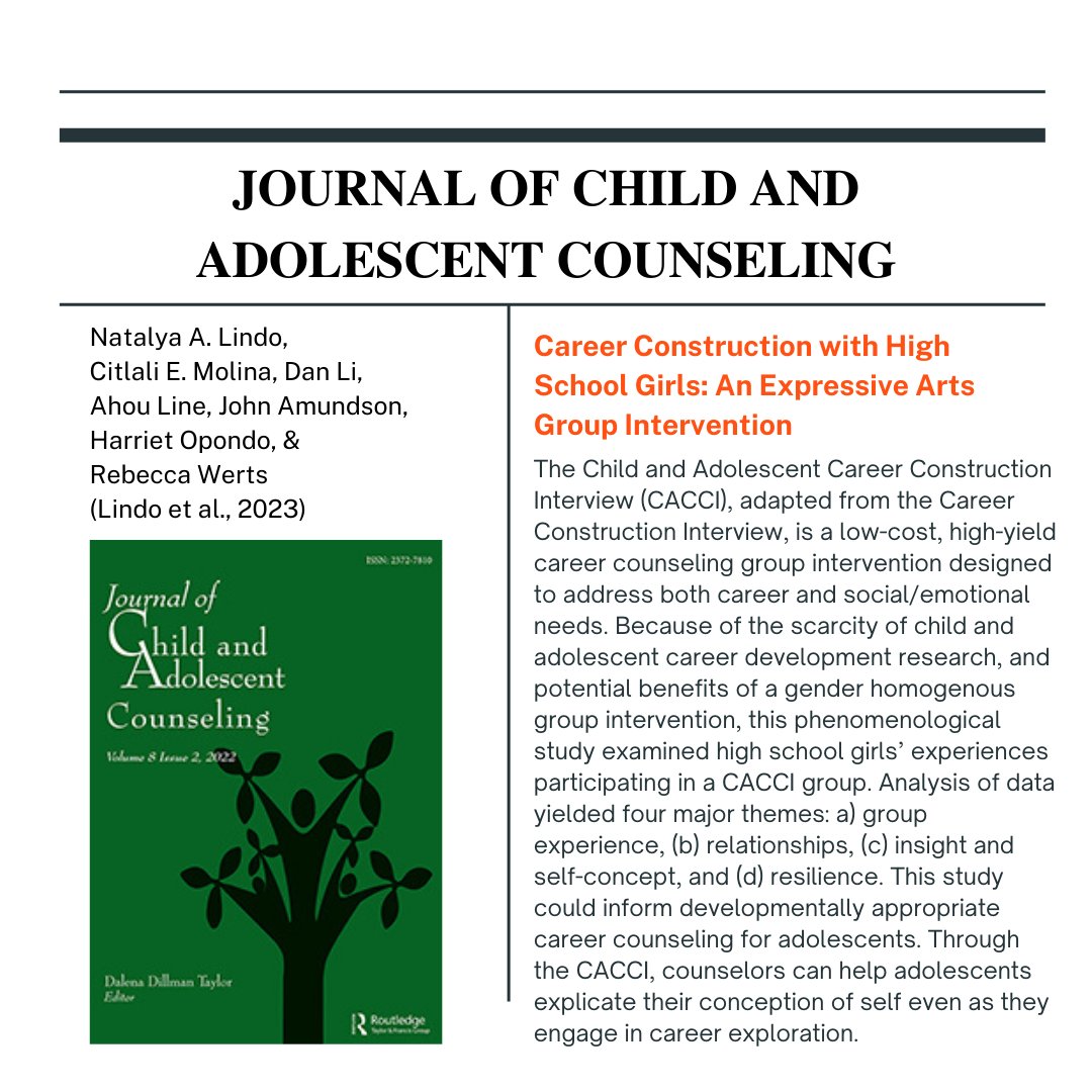 acacchild's tweet photo. Make sure to read this new article in The Journal of Child and Adolescent Counseling! #jcac #acac_child #careerexploration https://t.co/W7Ypv7RGYD