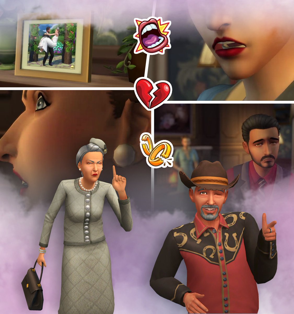 TheSims4it's tweet photo. 🚨 Roberto Crinkletop is actually Roberto Crumplebottom, Agnes Crumplebottom's ex husband!! 👀😲 https://t.co/BVZxxEqDiN