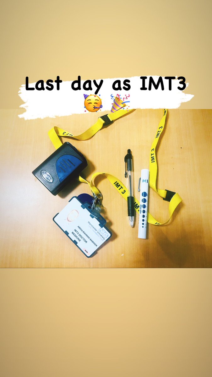 One Step 🆙 ⬆️
Internal Medicine Training Stage One (IMT) Done ☑️🎉💥😃