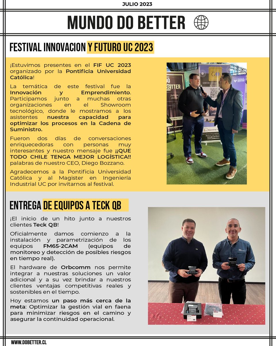 NEWSLETTER JULIO 2023! Toda la información aquí: linkedin.com/posts/dobetter…