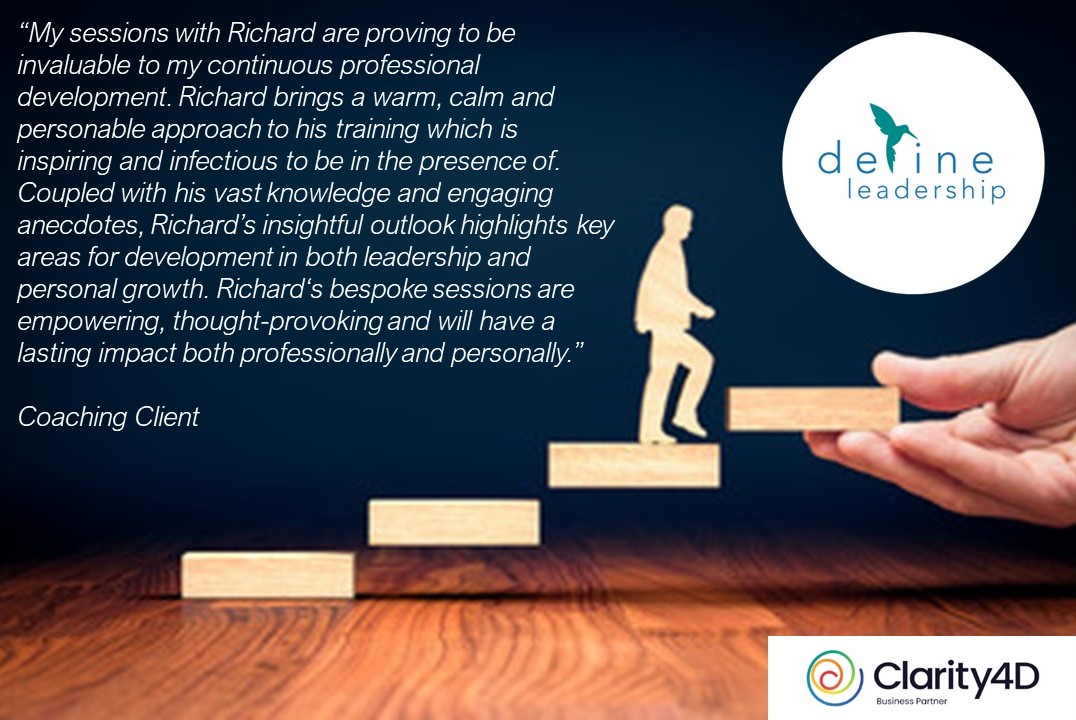 As a coach I seek to empower people to find answers to the issues that might be holding them back. I’m offering 33% off my intro package - a personal profile to help shape clients’ development followed by a 1-2-1 coaching session. Please do get in touch if you’d like to discuss.