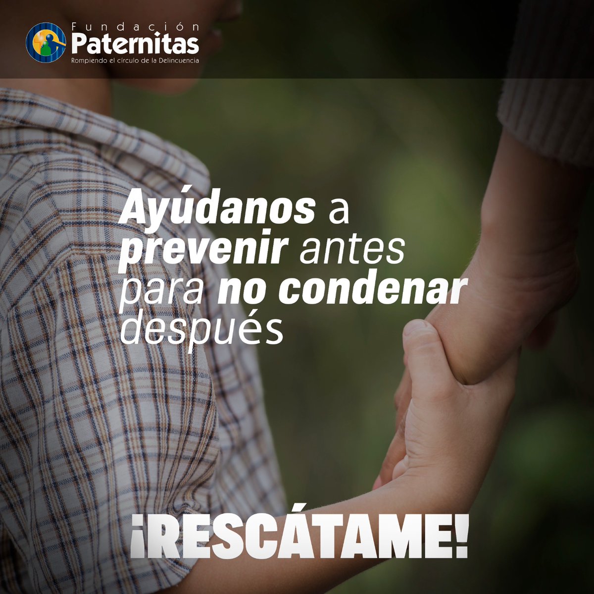 Paternitas's tweet photo. Colecta Fundación Paternitas 2023 
RESCÁTAME 
https://t.co/HVg4H2f6Xe https://t.co/matRVfiCDd